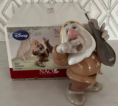 Buy NAO Lladro 1817  Sneezy  Disney Snow White Collection Dwarf - MIB, RV$165 • 118.93£