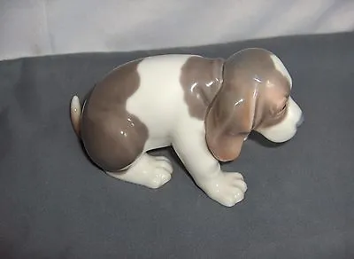 Buy Lladro Porcelain Figurine Sad Puppy Beagle  1969-1990 #1071  NICE • 128.03£