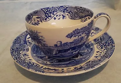 Buy Spode Blue Room Collection Large Breakfast Cup And Saucer Italian Collection  • 45£