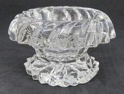 Buy Clear Cut Glass Vintage Victorian Antique Small Salt Bowl • 25£
