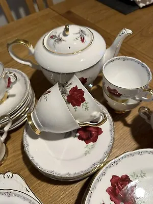 Buy Bone China Tea Sets With Tea Pot • 120£