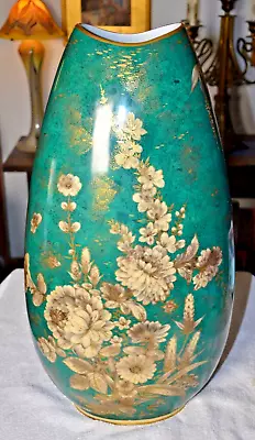 Buy Rare Vintage  MCM Rosenthal Germany Walter Mutze  Goldrausch  Porcelain Vase 23  • 590.38£