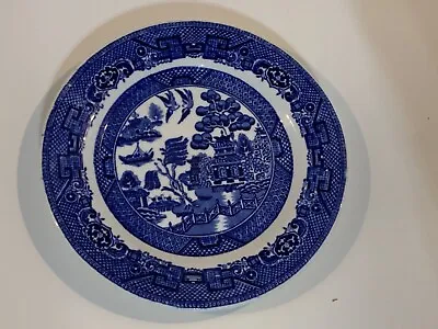 Buy Antique John Maddock A Sons England Ironstone “Blue Willow” Bread & Butter Plate • 28.39£