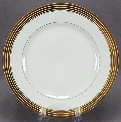 Buy Set Of 4 Charles Ahrenfeldt Limoges Gold Rimmed 7 3/8 Inch Plates • 47.49£