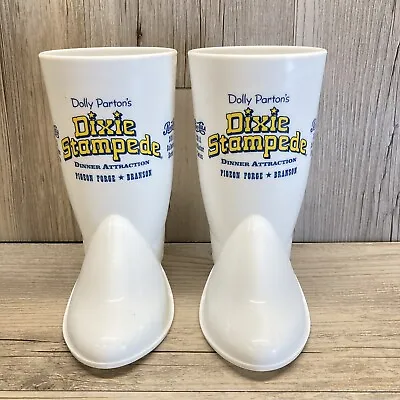 Buy Dolly Parton Dixie Stampede Dinner & Show 2007 Collector Series Boot Cups Set • 18.62£