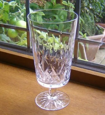 Buy One Beautiful Royal Doulton Crystal Iced Tea Glass 17.4cm Tall Sherbrooke Cut • 15.99£