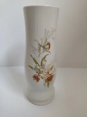 Buy Melba Ware Vase, Staffordshire. Vintage 1970's With Floral Decoration  • 4£