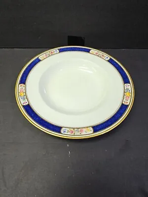 Buy RO⁷YAL CAULDRON T.GOODE & CO Antique Cabinet Bowl V3008 9 5/8'' Blue Pink Floral • 57.90£