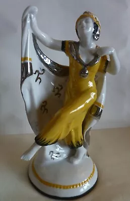 Buy Aynsley England Art Deco Dancer  Porcelain Figurine  • 74.92£
