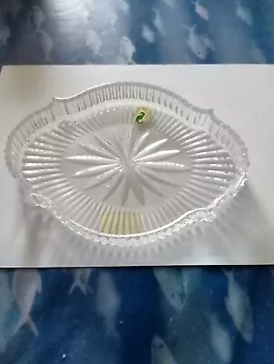 Buy Waterford Crystal Accent Dish Vintage Irish Cut Glass Oval 8  Ireland Old  • 12.99£