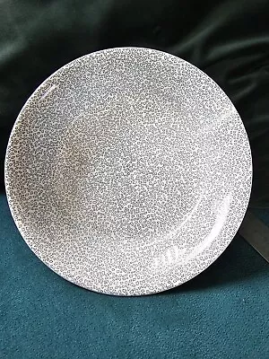 Buy Mid-century Swinnertons 1968 Small Geometric Grey Pattern Shallow Bowl • 5.99£