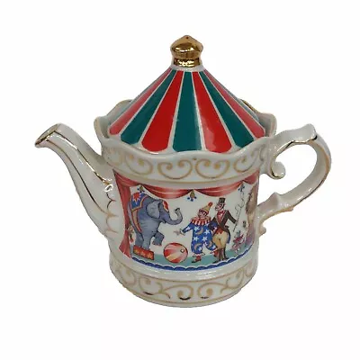 Buy Sadler Vintage Edwardian Entertainments “circus” Teapot  Strafforshire England  • 16£