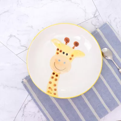 Buy Ceramic Dinner Plates Snack Platter Kids Porcelain Food Plate • 20.15£