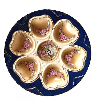 Buy Limoges Oyster Floral Plate Replica Stamp 8 3/4  • 111.77£