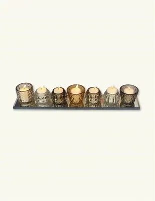 Buy  Victorian Trading Twilight Glass Votive Tea Light Glass Candle Holder Set 12C • 42.71£