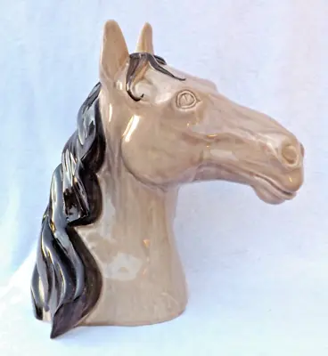 Buy David Sharp -  RYE Pottery LARGE Horse Head Sculpture 1970’s • 52.99£
