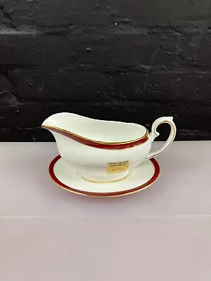 Buy Duchess / Royal Grafton Warwick Red Gravy Boat Sauce Jug And Stand 2 Available • 16.99£