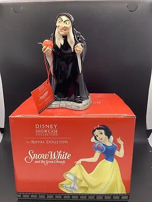 Buy Royal Doulton Disney Showcase Snow White & Seven Dwarfs Figurine Evil Queen • 154.95£