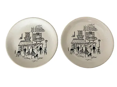 Buy Vintage Alfred Meakin Parisienne 2 Tea/Side Plates • 28£