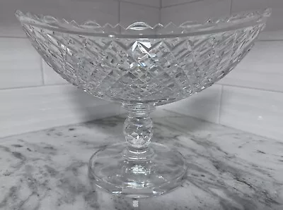 Buy Waterford Prestige Collection Crystal Compote Centerpiece Boat Bowl 13”. #638 • 622.75£