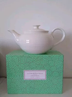 Buy Sophie Conran White Portmeirion Small Teapot - Perfect & Boxed • 40£