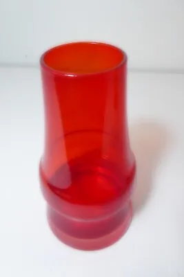 Buy Riihimaki Piippu  Art Glass Vase 18.5cm Tall Scandinavian • 25£