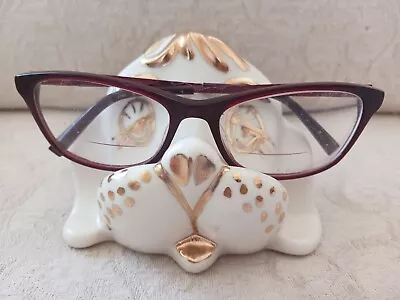 Buy Vintage Arnels Hand Painted Ceramic Puppy Dog Eyeglasses Holder Stand Hobbyist • 25.04£