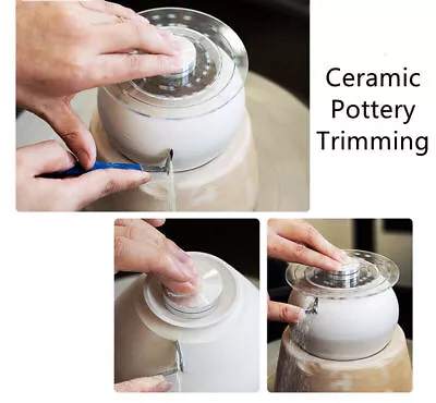 Buy Ceramic Pottery Trimming Spinner Tools Rotary Disc Pottery Wheel Trimmer • 4.99£