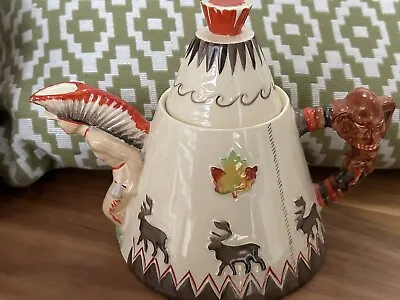 Buy Fabulous Clarice Cliff Teepee Teapot  Newport Pottery, Greetings From Canada • 300£