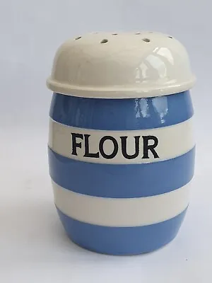 Buy T. G. Green Blue Cornish Kitchen Ware Flour Shaker/sifter/dredge. Superb Cond'n. • 33£