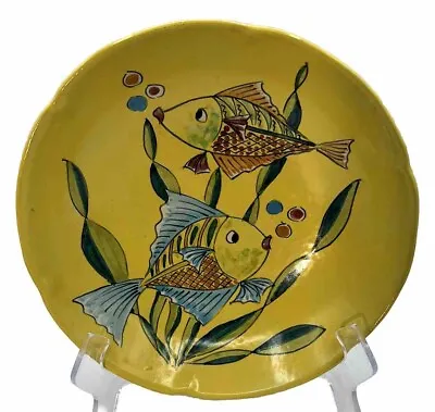 Buy Vintage Italian Bowl Plate Dish Hand Painted Liguori La Tartana Positano • 28.81£