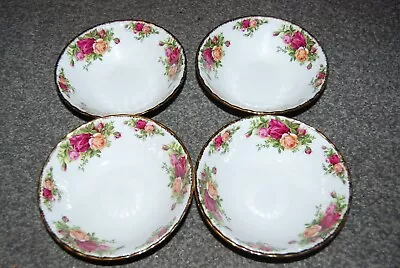 Buy Royal Albert Old Country Roses 4 X Soup/cereal Bowls • 15.95£