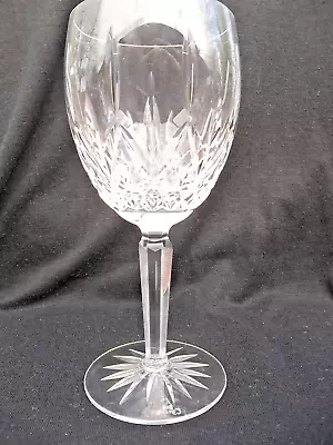 Buy Tyrone Crystal Rosses Pattern Goblet/ Wine Glass 10 Oz Marked Tyrone • 19.45£