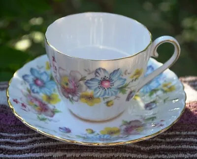 Buy Royal Tuscan Wedgwood Fine Bone China Marquis Cup & Saucer Pair Made In England • 18.89£