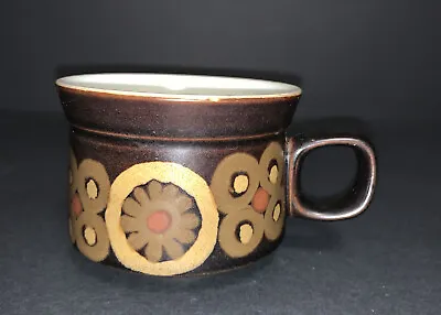 Buy Vintage Arabesque Tea Cup 1960s Floral Retro Mug 2.5” Brown • 4.83£