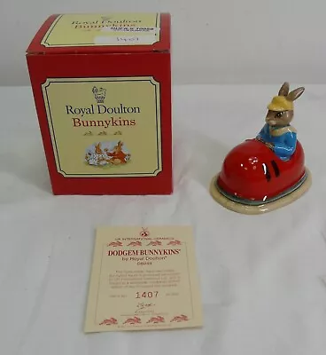 Buy Royal Doulton Dodgem Bunnykins DB249 Figurine Limited Edition - Thames Hospice • 20£