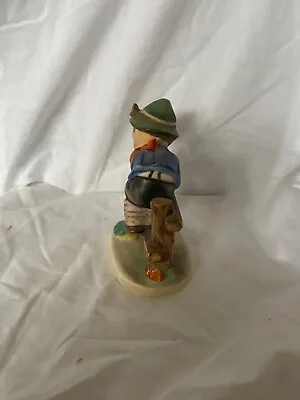 Buy Hummel Goebel Figurine 201 Retreat To Safety Boy With Frog, Great Condition • 6.50£