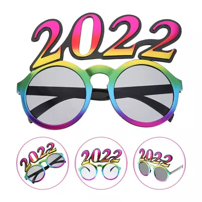 Buy  2022 Glasses Christmas Eyeglasses Number Eyewear Funny Costume • 5.78£