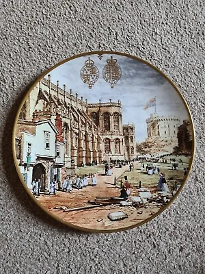 Buy Royal Worcester Saint George's Chapel Plate - Limited Edition 326 / 500 • 5.50£