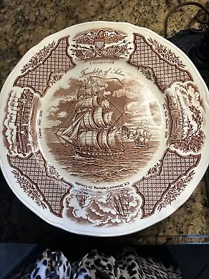 Buy 13 Alfred Meakin FAIR WINDS Ship Staffordshire England 10-5/8  Dinner Plates • 166.03£