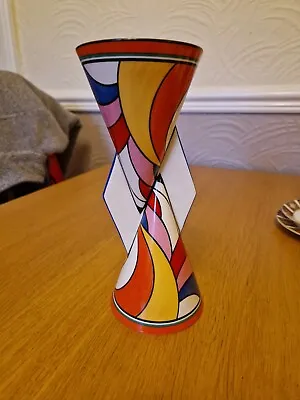 Buy Clarice Cliff Bizarre  Swirls  Yo-yo Vase Stunning • 299£