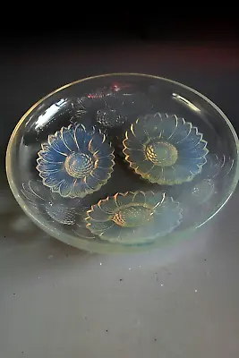 Buy Rene Lalique Vernon Opalescent Glass Bowl - Circa 1928 • 395£
