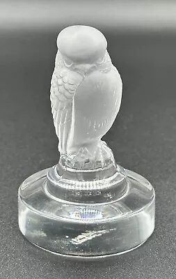 Buy Lalique Frosted Crystal Rapace Bird Of Prey Hawk 3” Figurine Paperweight • 33.57£