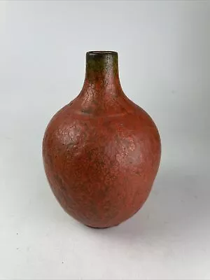 Buy Vintage 1970´s Ruscha Keramik Red Volcano Fat Lava Pottery Vase No 830, Germany • 72.08£