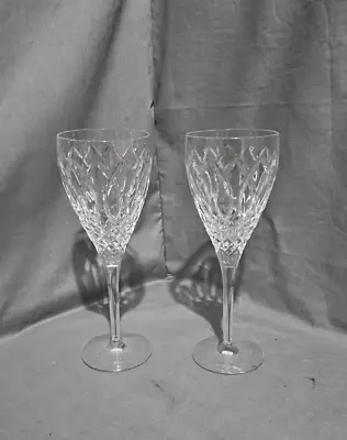 Buy Stuart Crystal Large Wine Glass / Goblet X2 • 25£