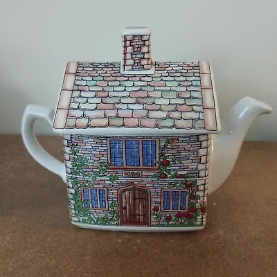 Buy Vintage Sadler  English Country Houses  '17th Century Cottage' Novelty Teapot • 9.95£