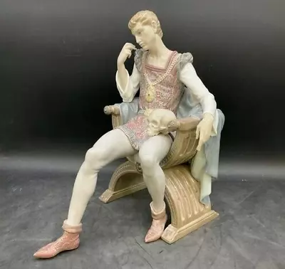 Buy LLADRO Porcelain Reflections Of Hamlet Figurine - No. 1455 - Signed • 847.77£