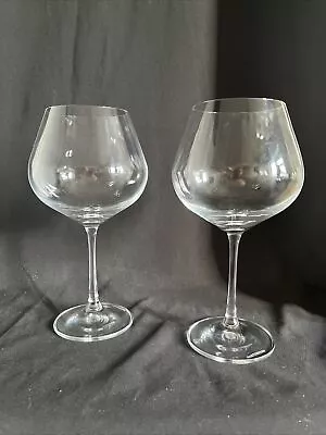 Buy Dartington Crystal Large Claret Wine Glasses, Signed 8 1/4” Tall • 18£