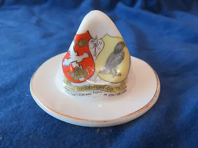 Buy Arcadian WW1 Crested China New Zealand Hat - Colchester & Port Of Colchester • 9.99£