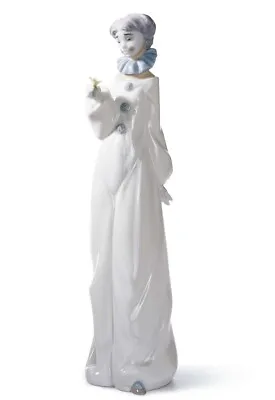 Buy Lladro Clown Collection Una Flor Para Ti Have A Flower Porcelain Figurine • 150£